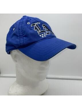 LA w/ Stars Embroidered Blue Adjustable Blue Marlin Hat OSFA